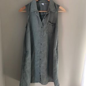 Old navy dress tencel M tall